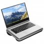 LapGear Compact Lap Desk - Charcoal - Fits Up to 13.3 Inch Laptops - Style No...