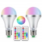 NetBoat LED Color Changing Light Bulb with Remote Control,10W E26 RGB+Dayligh...