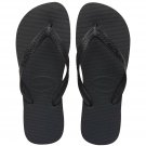 Havaianas Men's Top Sandal Flip Flop Black 11-12