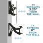 Mount-It! MI-601 Full-Motion Tilting, Swiveling, Articulating LCD TV Wall Mou...