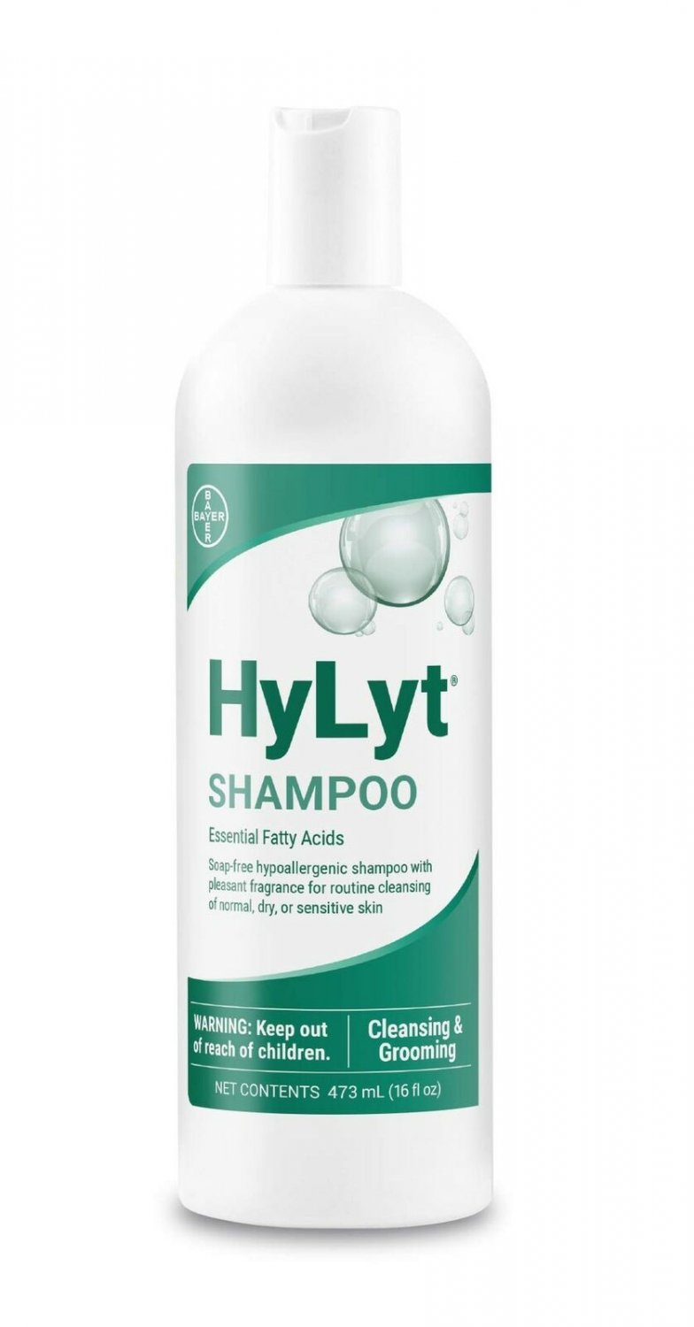 Bayer HyLyt Shampoo, soap-Free Cleansing and moisturinzing Shampoo 16 oz