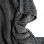 Bedsure Knitted Sherpa Throw Blanket for Sofa and Couch - Soft & Cozy Knit-Sh...