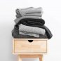 Bedsure Knitted Sherpa Throw Blanket for Sofa and Couch - Soft & Cozy Knit-Sh...