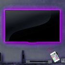 FRONTEC TV Bias Lighting USB Powered LED Light Strip for 65 70 Inches TV Back...