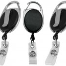 Retractable Badge Holder & Reel | for ID Cards, Keys, Lanyards, Self Retracti...