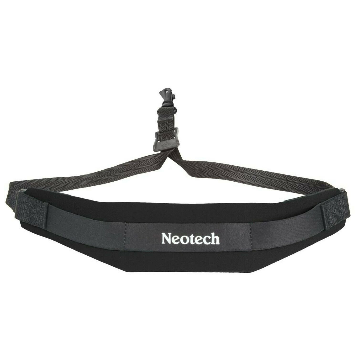 Neotech Saxophone Strap Regular Swivel hook, Black (1901162)