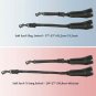 Neotech Saxophone Strap Regular Swivel hook, Black (1901162)