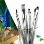 Adi's Art Pro Paint Brushes Set for Acrylic Oil Watercolor, Artist Face and B...