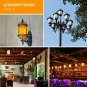 Hansang E12 LED Flame Effect Light Bulb,3 Watt Flickering Fire Bulbs,Creative...
