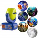 Projectables 13347 Six Image LED Plug-In Night Light, Green and Blue, Light S...