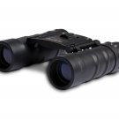 Okularis 10x25mm Compact Binoculars with Protective Rubber Armoring, Soft Cas...