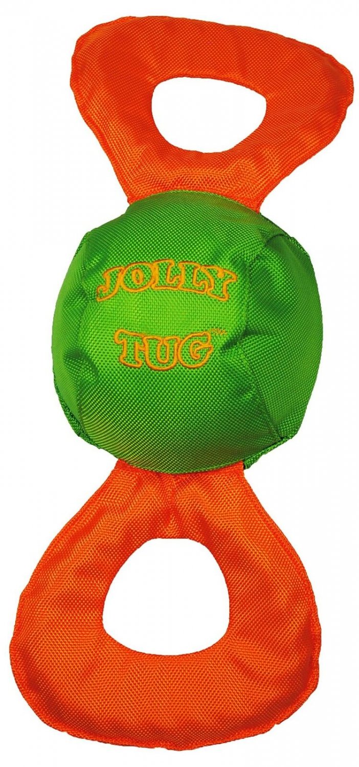 Jolly Pets Jolly Tug Tug/Squeak Toy, Medium