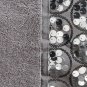 Popular Bath Bath Towels, Sinatra Collection, 3-Piece Set, Silver Towel Set