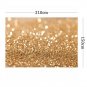 7 ft X 5 ft Gold Glitter Sequin Backdrop,Photography Video Background Screen,...