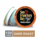 San Francisco Bay OneCup, French Roast, Single Serve Coffee K-Cup Pods (120 C...