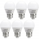 LOHAS 3W LED Light Bulb, G14 LED 25W Equivalent Light, E26 Medium Base Warm W...