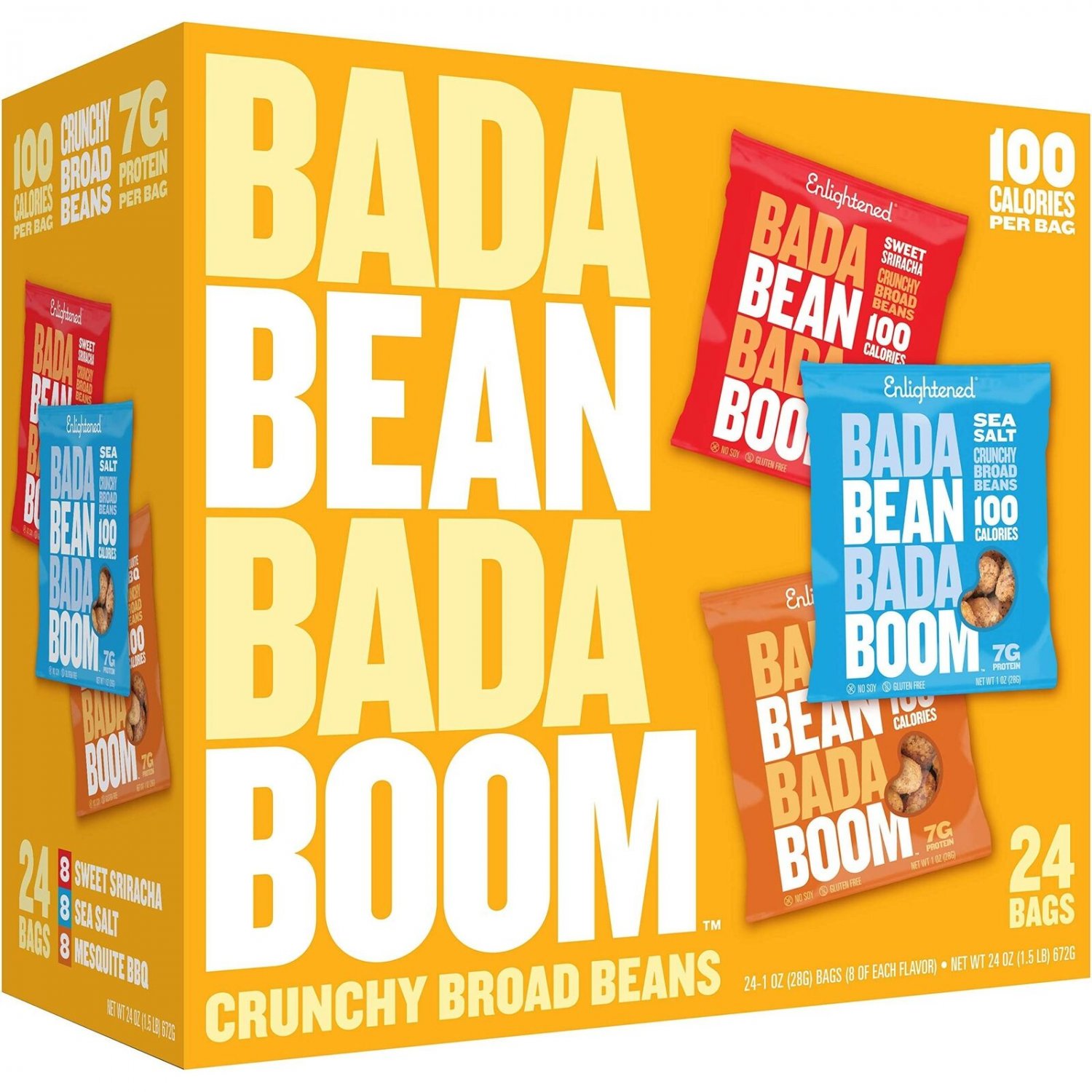 Enlightened Bada Bean Bada Boom Plant-based Protein, Gluten Free, Vegan, Non-...