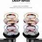 Linklike Quad Dynamic Drivers Hi-Res Extra Bass Earbuds Headphones Noise Canc...