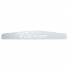 United Pacific 10434 4" x 24" Petercar Bottom Mud Flap Plate (Welded Stud)