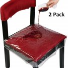 Homemaxs Chair Protector Waterproof PVC Dining Chair Covers Removable, Pack o...