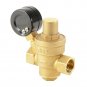 XCSOURCE Water Pressure Regulator Brass Lead-free Adjustable 1/2" 15mm Water ...