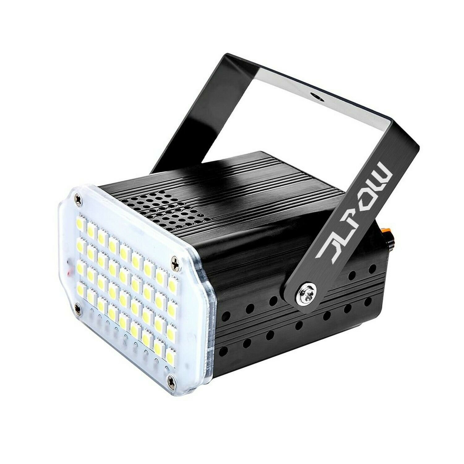 JLPOW Strobe Light,Sound Activated Flash Stage Light,Speed Control,Best for D...