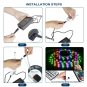 Led Strip Lights Waterproof 16.4ft 5m Flexible Color Changing RGB SMD 5050 15...