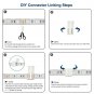 Led Strip Lights Waterproof 16.4ft 5m Flexible Color Changing RGB SMD 5050 15...