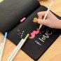 PuTwo Metallic Markers, 10 Assorted Colors Water Proof Metallic Paint Pen Met...