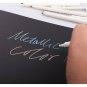 PuTwo Metallic Markers, 10 Assorted Colors Water Proof Metallic Paint Pen Met...