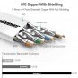 Cat 7 Shielded Ethernet Patch Cable 50 ft White (Highest Speed Cable) Cat7 Fl...