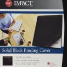 GBC Solids Standard Presentation Covers, Non-Window, Square Corners, Black, 5...