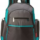 Fisher Price Backpack Diaper Bag - Fastfinder Colorblock in Grey/Teal