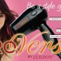 ProVersa JHD71B Micro Turbo Dual Voltage Portable Hair Dryer with 2-Speed and...