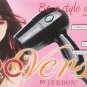 ProVersa JHD71B Micro Turbo Dual Voltage Portable Hair Dryer with 2-Speed and...