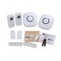 CROSSPOINT Expandable Wireless Doorbell Alert System, Multi-Unit Base Starter...