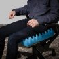 Egg Crate Sculpted Foam Seat Cushion Without Back, Blue