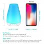 URPOWER 2nd Version Essential Oil Diffuser Aroma Essential Oil Cool Mist Humi...