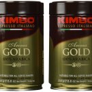 Kimbo Gold Medal Ground Coffee 2 Cans X 8.8oz/250g