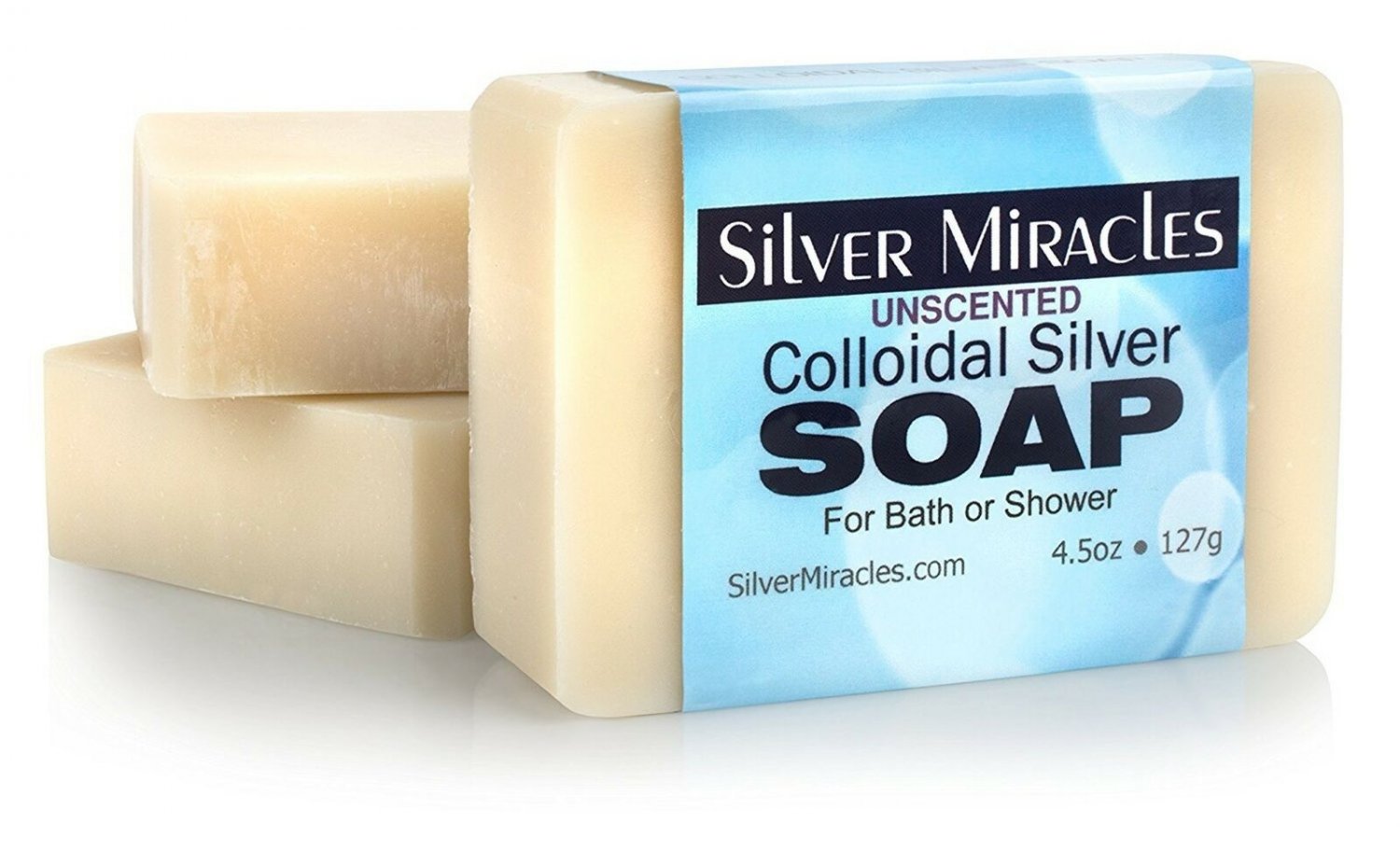 Colloidal Silver Soap - 3 pack
