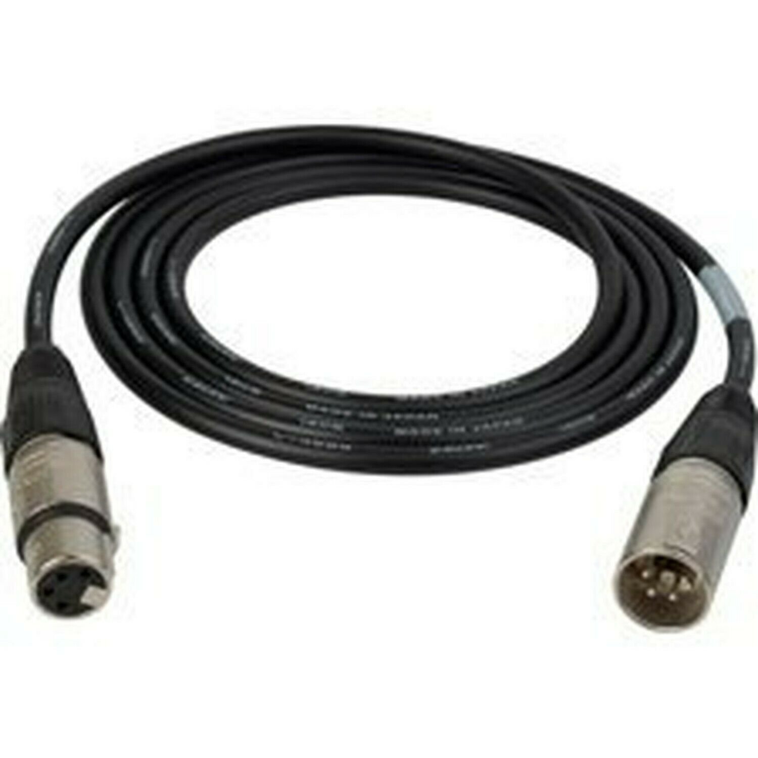 TecNec Intercom Straight Extension Cable 4 Pin XLR M to XLR F 10Ft -by-TecNec