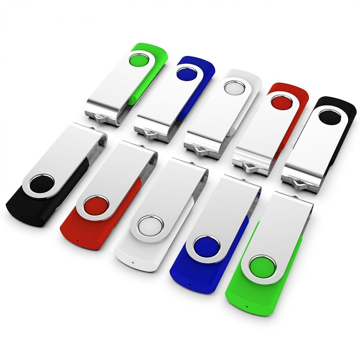KEXIN 10 Pack 32GB USB Flash Drive 32 GB Thumb Drive Jump Drive USB 2.0 Memor...
