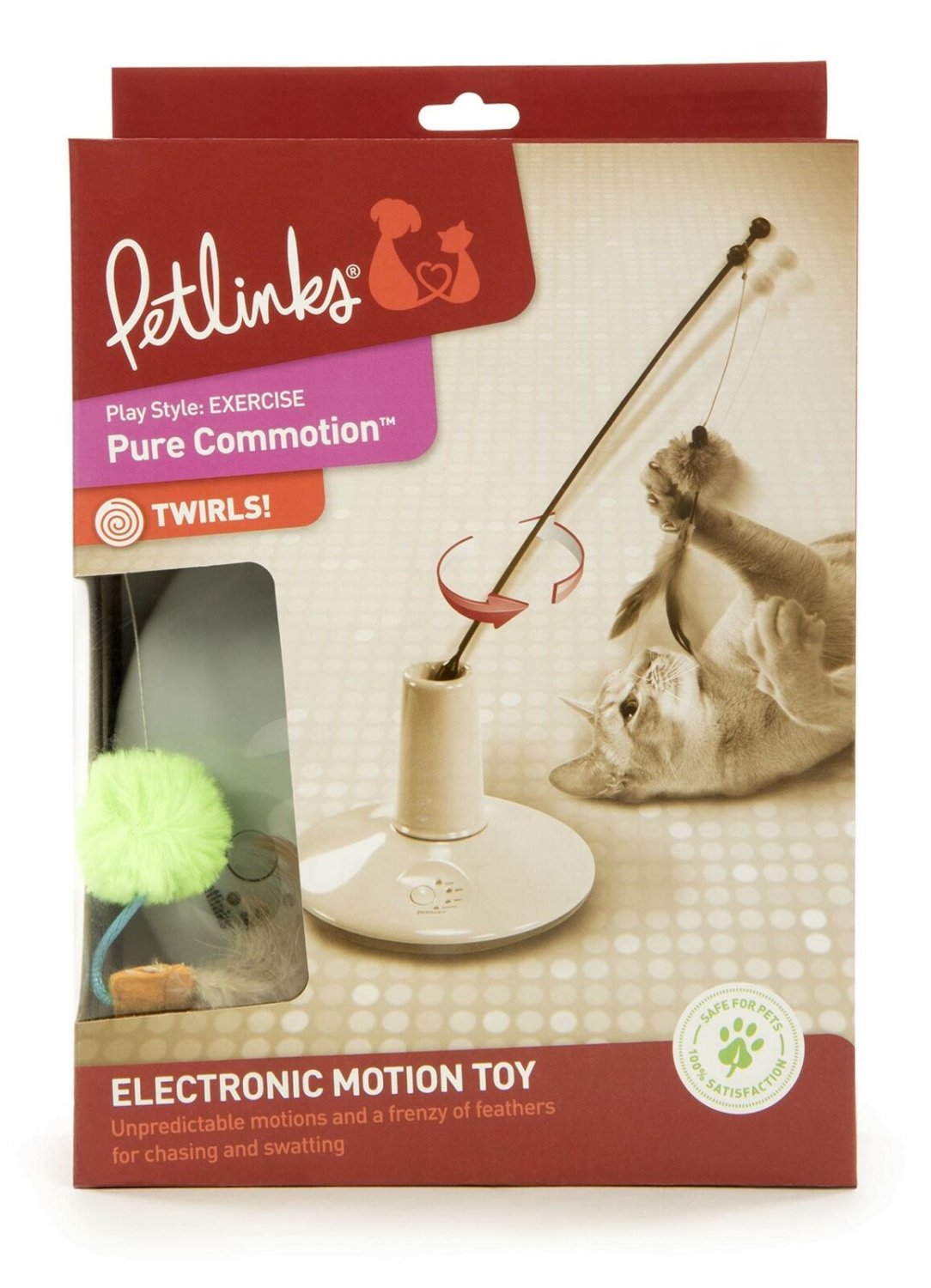 Petlinks Electronic Motion Cat Toys Pure Commotion