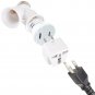 E26/E27 Light Socket Outlet 110V Light Plug Converter Rated 110W or 1A, 2 Pro...