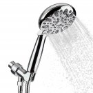 Handheld Shower Head with 6 Lavish Spray Settings from Power Massage to Water...