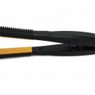 Gold Ceramic 1/2 Inch Flat Iron (Do NOT Exceed 120 Volts per usage) 1/2'' Flat