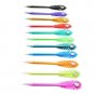Gel Pens - Peacock Feather Pattern Colored Gel Ink Pen with Diamond Tip, VANZ...