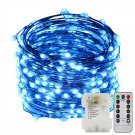 ErChen Battery Operated 40 FT 240 Led Fairy Lights, Remote Control 8 Modes Di...