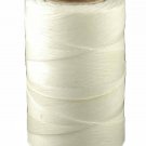T.W . Evans Cordage D1006 4 Ply Waxed Polyester Cord 1215-Feet Tube, White