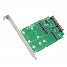 Syba SI-ADA50067 M.2 (NGFF) & mSATA SSD to SATA III Adapter mSATA 50.95x30